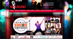 Desktop Screenshot of mrkaraoke.lv
